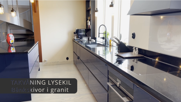 Modell Clover monterat i Lysekil LUBEkök Vänersborg