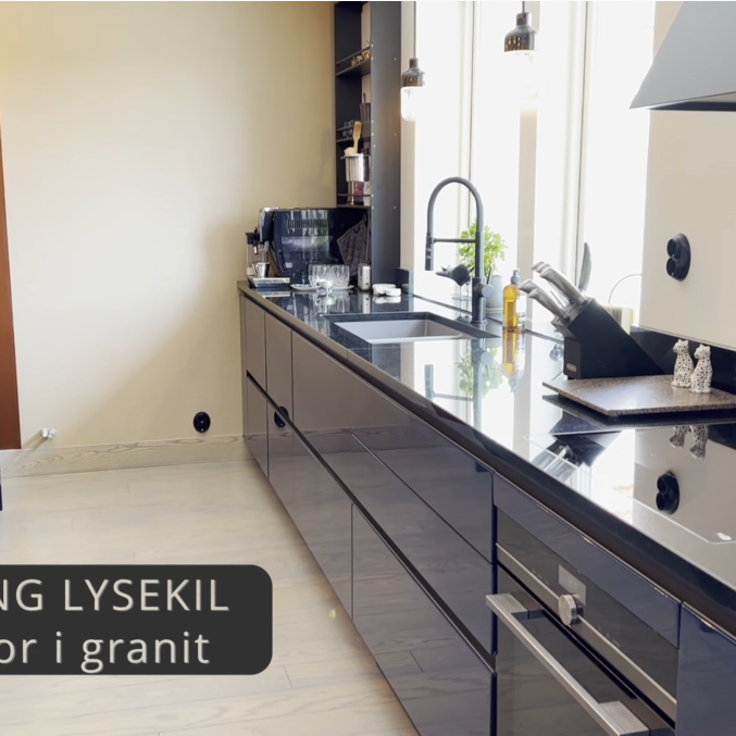 Modell Clover monterat i Lysekil Modell Clover monterat i Lysekil LUBEkök Vänersborg